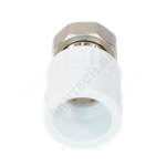 Муфта PP-R комбинированная белая Дн 25х3/4" с накидной гайкой VALFEX 10139025