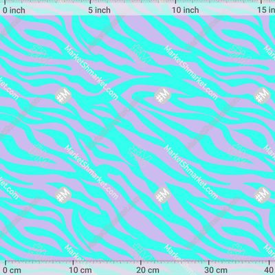 зебра на голубом by AnastasiaNikitina 366 DPI