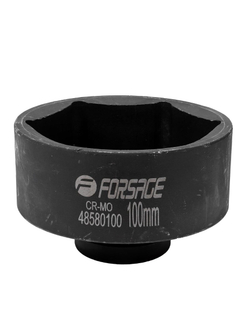 Головка ударная 1'', 100мм (6гр.) Forsage F-48580100