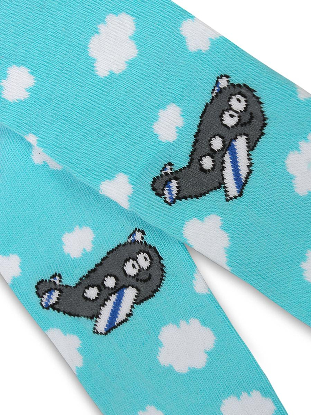 Колготки для мальчиков К 47 р.62 в разноцветный принте (Игла), 1 шт.