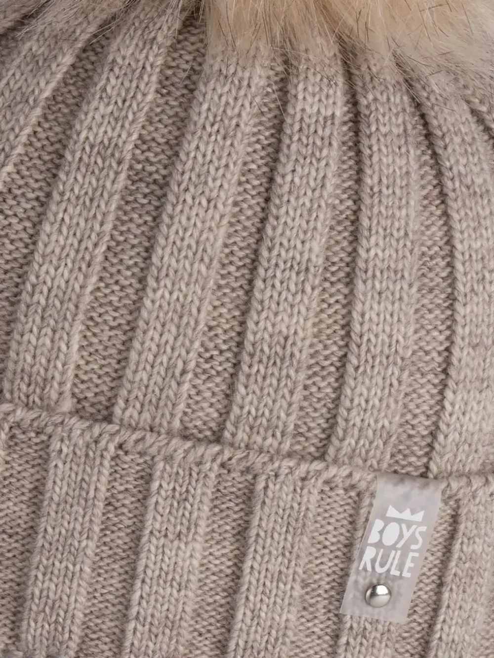 Шапка для мальчика зимняя вязаная и снуд