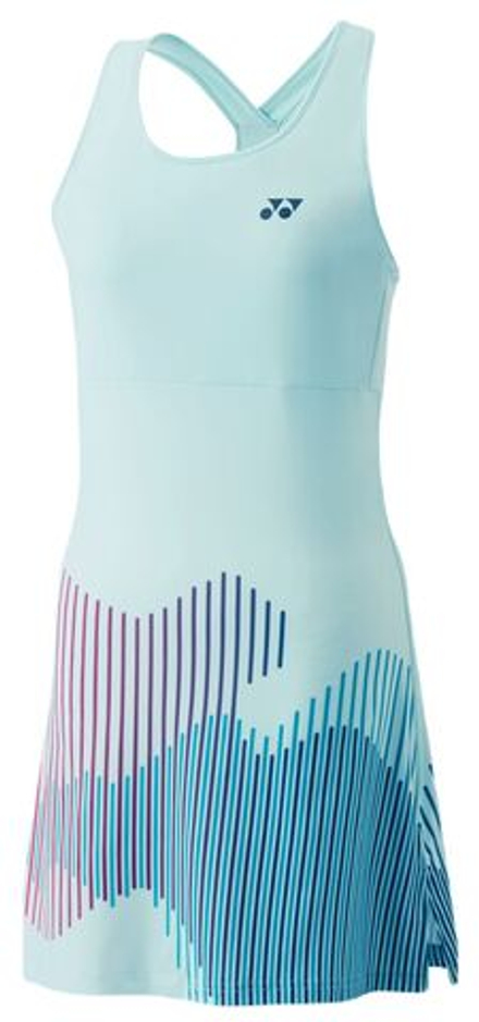 Теннисное платье Yonex US Tennis - небесный