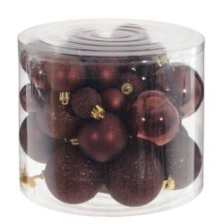 GAEM Набор из 40шт Украшение новогоднее "Шар", D 6 см, L14 W14 H26 см