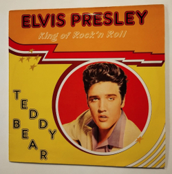 Винтажная виниловая пластинка LP Elvis Presley Teddy Bear (Denmark 1984)