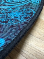 Круглый безворсовый ковер 120х120 для дома