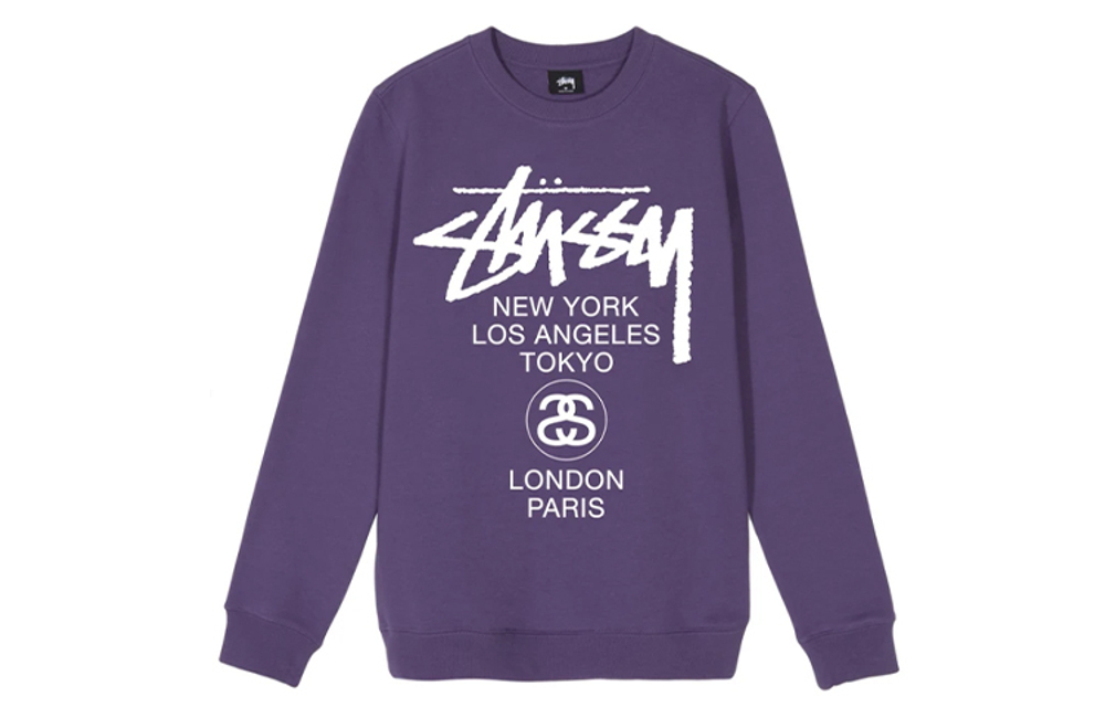 Толстовки Stussy World Tour Logo, 3913658