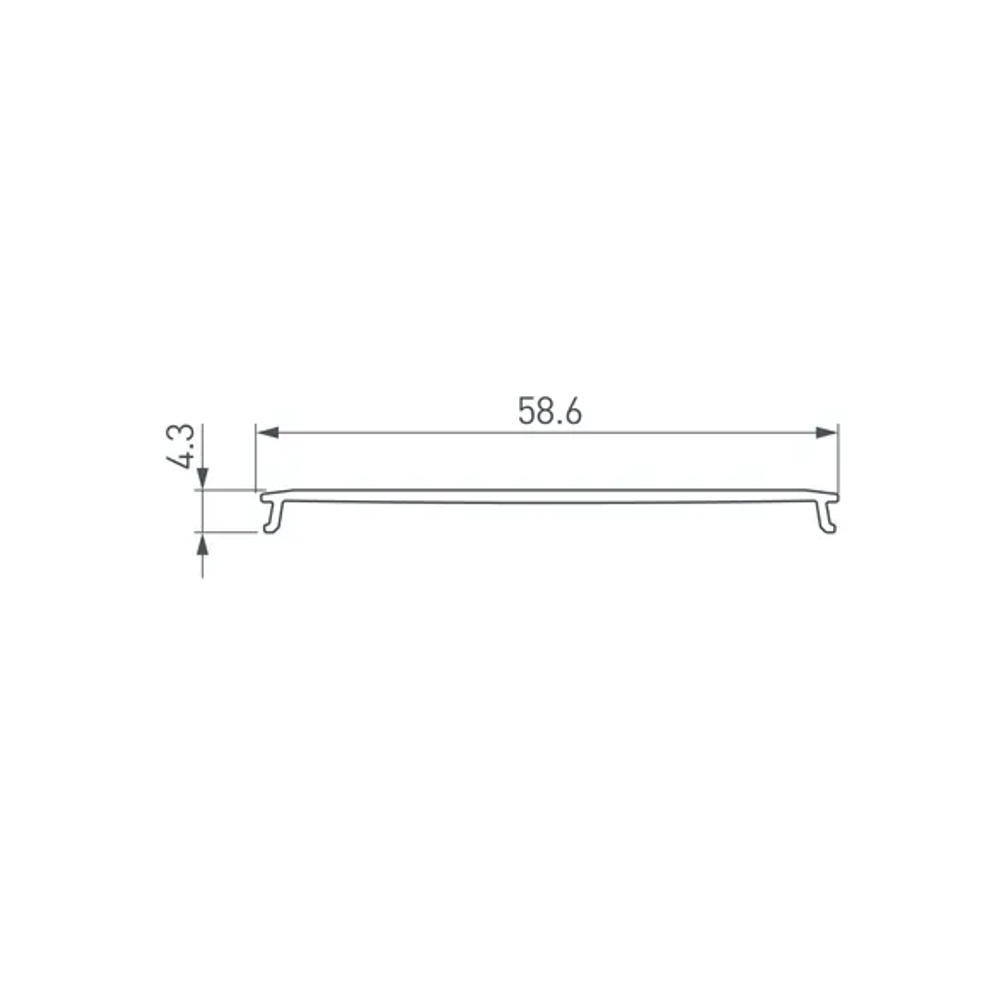 Экран LINE-6070-2000 OPAL (Arlight, Пластик) 046404