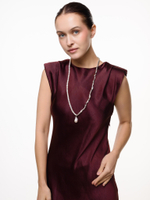 Колье Pearl Old Money Silver