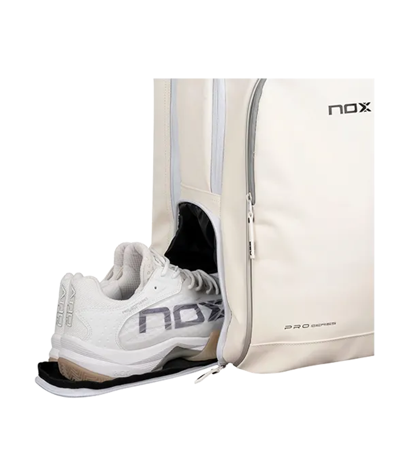 Рюкзак для падел NOX Pro Series White 2024 классический стиль