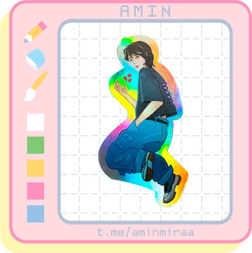 Плюшка / Стикер #36 / TXT