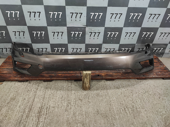 Бампер передний Volkswagen Tiguan 2 16-20 Б/У Оригинал 5NR807217GRU