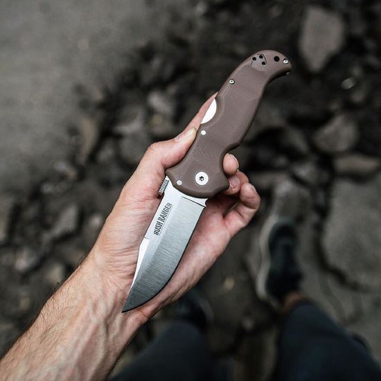 Складной нож Cold Steel 31A Bush Ranger c клинком из стали CPM-S35VN, рукоять G10