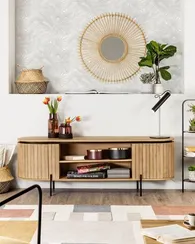 Тумба под ТВ Licia из дерева манго