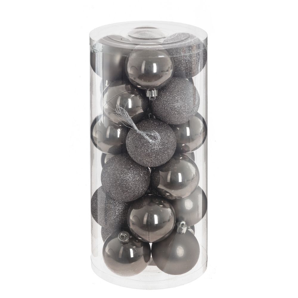 GAEM Набор из 24шт Украшение новогоднее "Шар", D 6 см, L14 W14 H30,5 см
