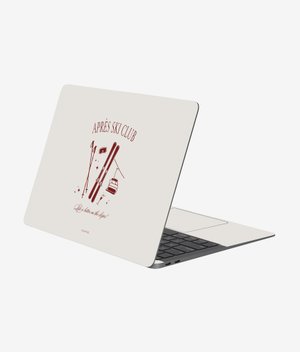 Виниловая наклейка SKI CLUB для MacBook