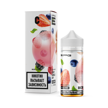 Жидкость URBN NICE (100 мл, 3 мг) Berry Bubblegum