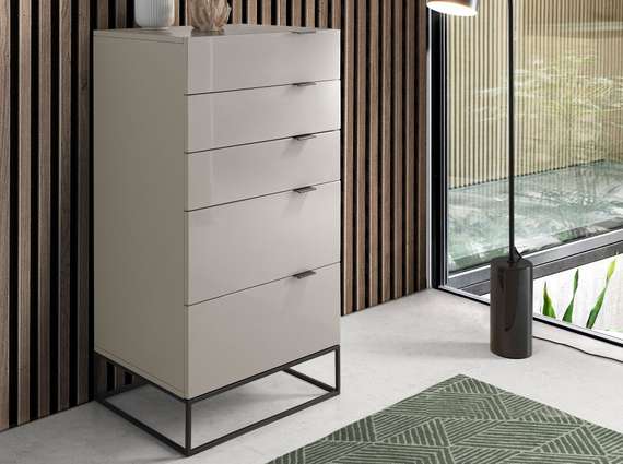 Шифоньер Angel Cerda Personale CP1406-A/7019 жемчужно-серый