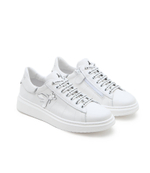 Кожаные кроссовки Patrizia Pepe - белый(PPJ104)