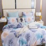 Комплект постельного белья Люкс Сатин 100% хлопок на резинке AR299