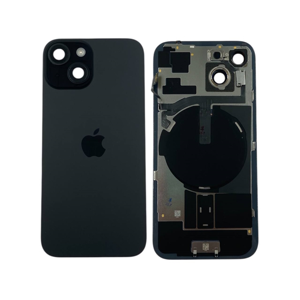 Задняя крышка для Apple iPhone 15 (Снятый) Черный - OR