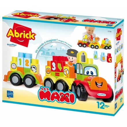 Игровой набор Ecoiffier Abrick Maxi - мой первый конструктор Поезд 7779