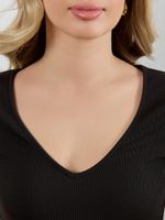 Блузка (топ) Сиеста-7 Виотекс ЧЁРНЫЙ