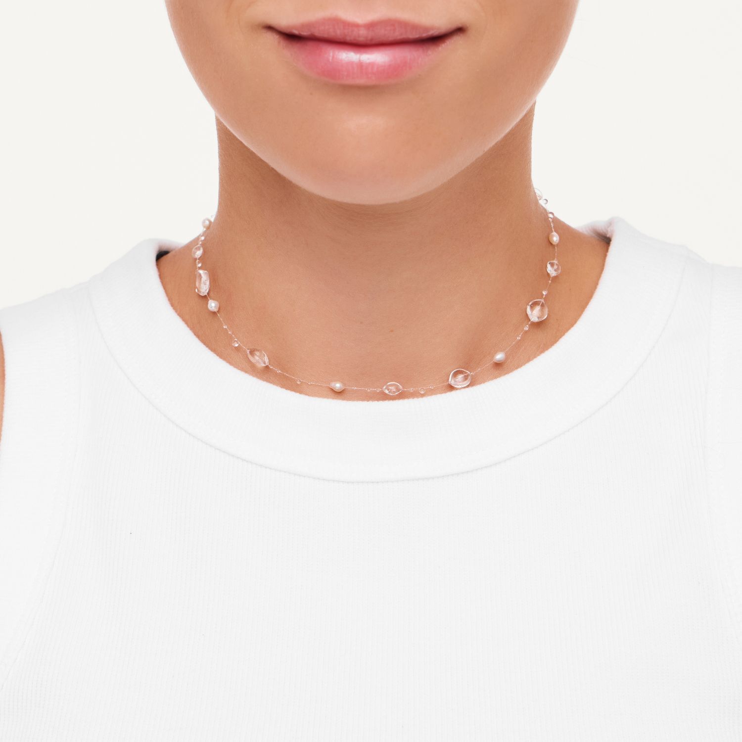 Колье Drops And Pearls Choker