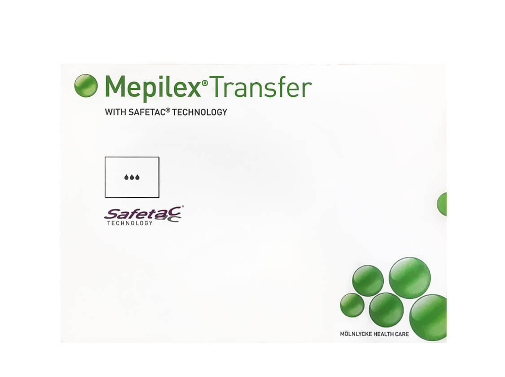 Мепилекс Трансфер с силиконом 20x50 см , 1шт