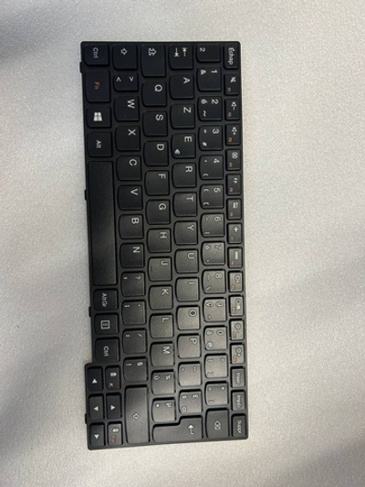 Клавиатура для Ноутбука Lenovo LenovoE10-30 раскладка - француская, черная (25216115)