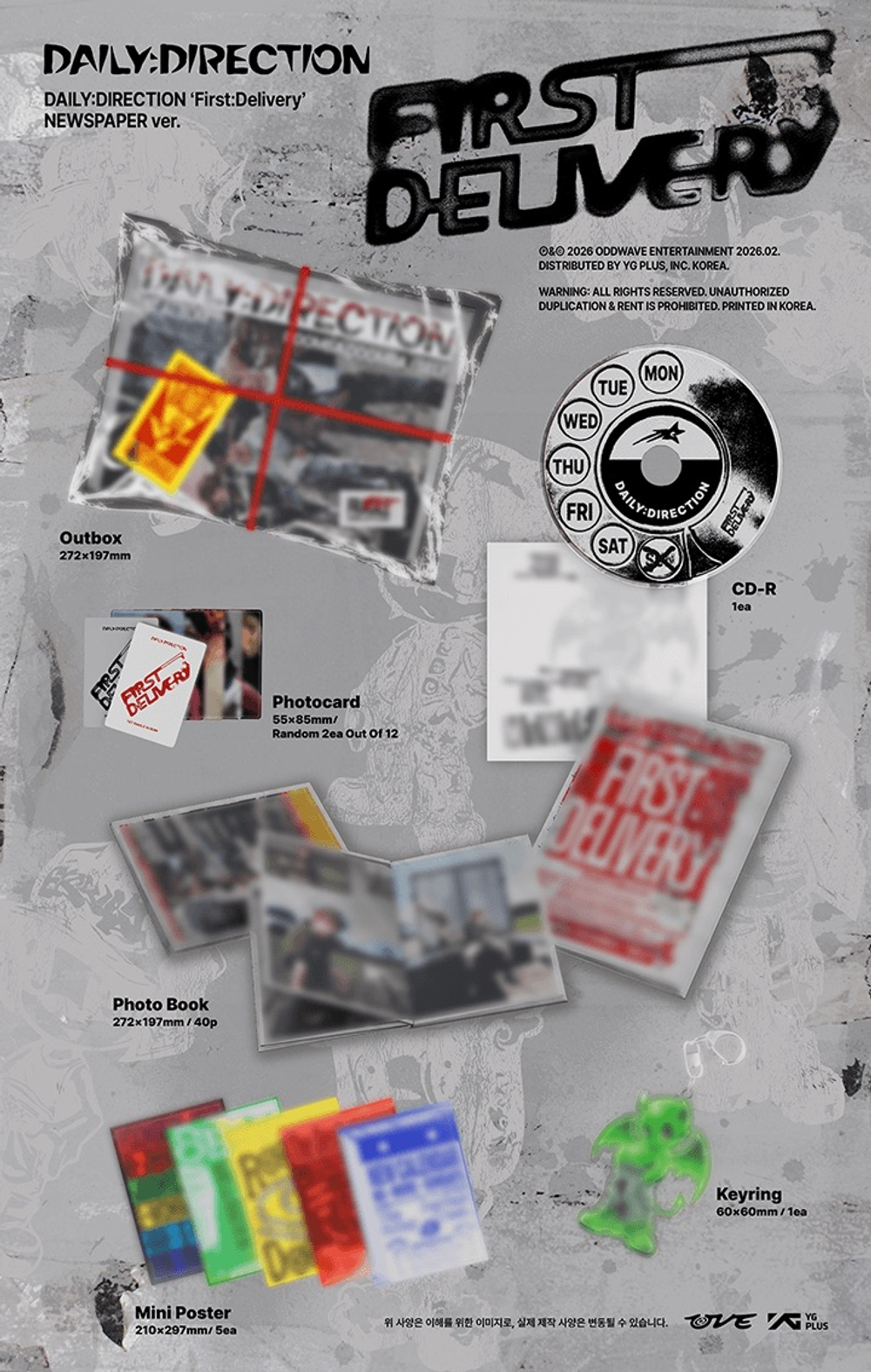 Альбом DAILY:DIRECTION - FIRST:DELIVERY