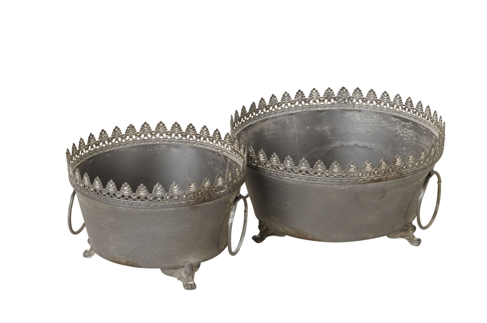 Набор из 2-х Кашпо "Каркасон" 16x11см / 20x11см