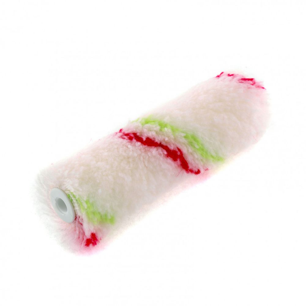 80586 Мини - валик сменный "Эмали", 110 мм, ворс 12 мм, D 16 мм, D ручки 6 мм, полиамид, полиакрил Сибртех