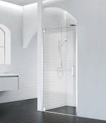 Душевая дверь BelBagno Marmi 90 MARMI-B-1-90-C-Cr профиль Хром стекло прозрачное