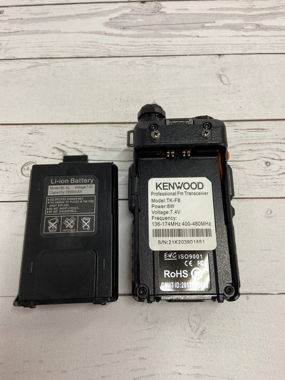 Портативная радиостанция Kenwood TK-F8 (Dual Band)