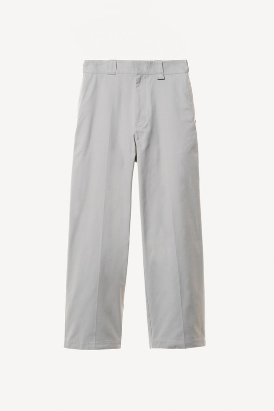 ZARA X WILLY CHAVARRIA ШИРОКИЕ БРЮКИ-ЧИНО, ВЫЦВЕТШИЙ СИНИЙ