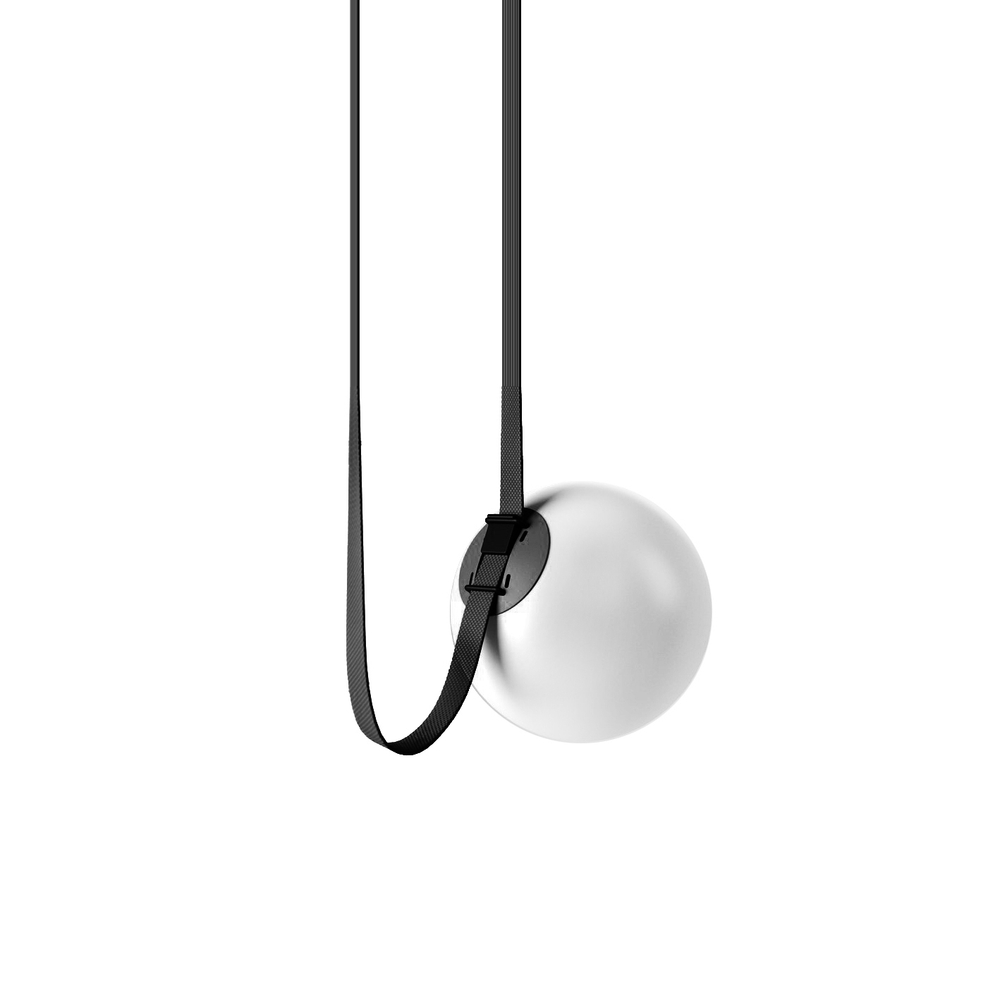 Подвесной дизайнерский светильник  Plusminus Semispheres by Vibia (1 плафон, черный)