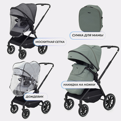 Детская коляска Rant Moss 2 в 1 Green