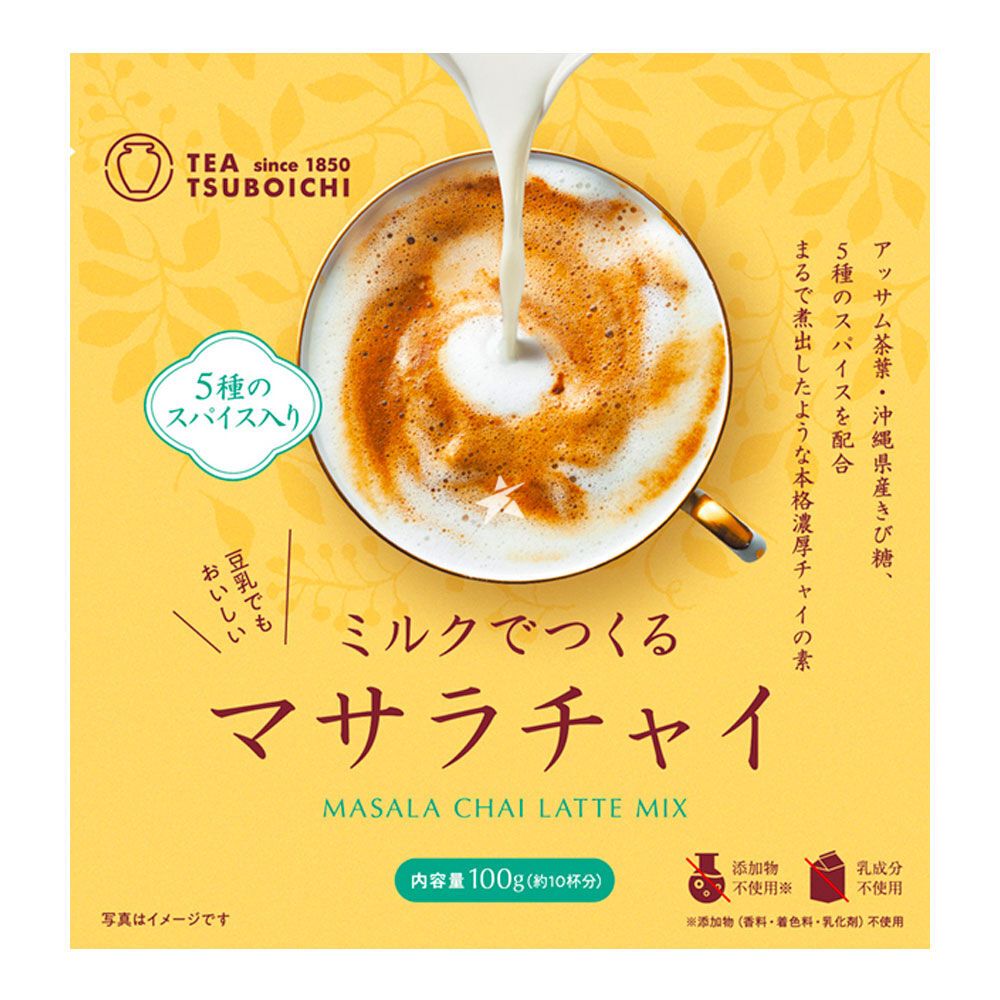 Напиток растворимый TSUBOICHI "Masala Tea Latte Mix" для приготовления масала-латте, м/у 100г