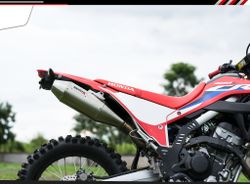 Moto-X Full Exhaust System for Honda CRF300L-RALLY300 (2021). Made in Thailand. V.2
