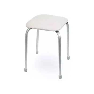 Табурет Классика 3 на 4-х оп (квадр сид) светло-серый