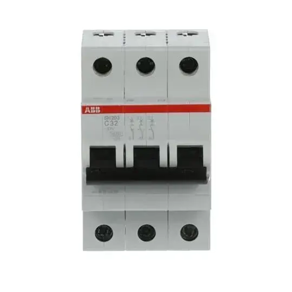 Автоматический выключатель ABB SH203 32A 6kA 3P тип С 2CDS213001R0324