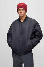 Хлопковая шапка Xaff 6 HUGO - бордовый(50496011)