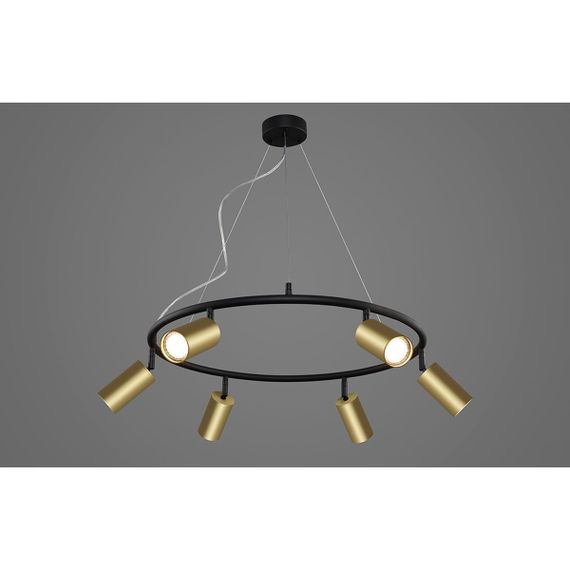 Подвесная люстра Crystal Lux CLT 015C6 D600 BL-GO