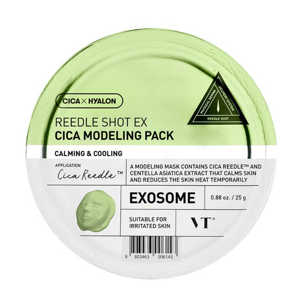 Альгинатная маска с экстрактом центеллы VTCOSMETICS Reedle Shot Ex Cica Modeling Pack 25 гр