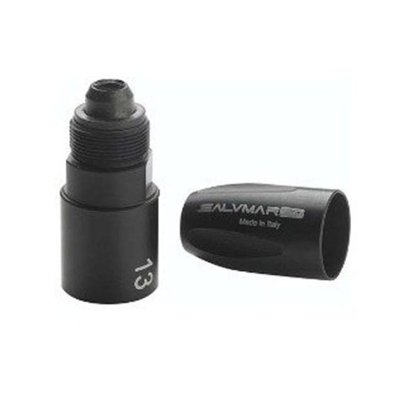 Надульник облегченный вакуумный алюминиевый Salvimar (ствол 11 мм изменяемый)