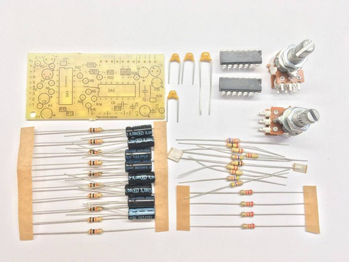 ERK-фильтр сабвуффера LM324 (с регул.)(K127)