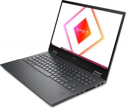 Ноутбук HP Omen 15-en1048ur 15.6" 1920x1080 (Full HD), AMD Ryzen 5 5600H, 3300 МГц, 16 Гб DDR4, 1 Тб SSD, GeForce RTX 3060 6144 Мб, Wi-Fi, Bluetooth, Cam, Windows 11 Home, серый 640A6EA