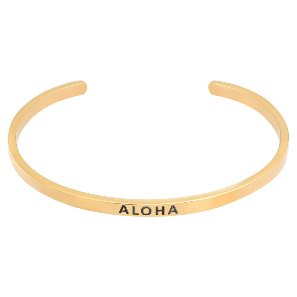 Браслет Aloha, позолота