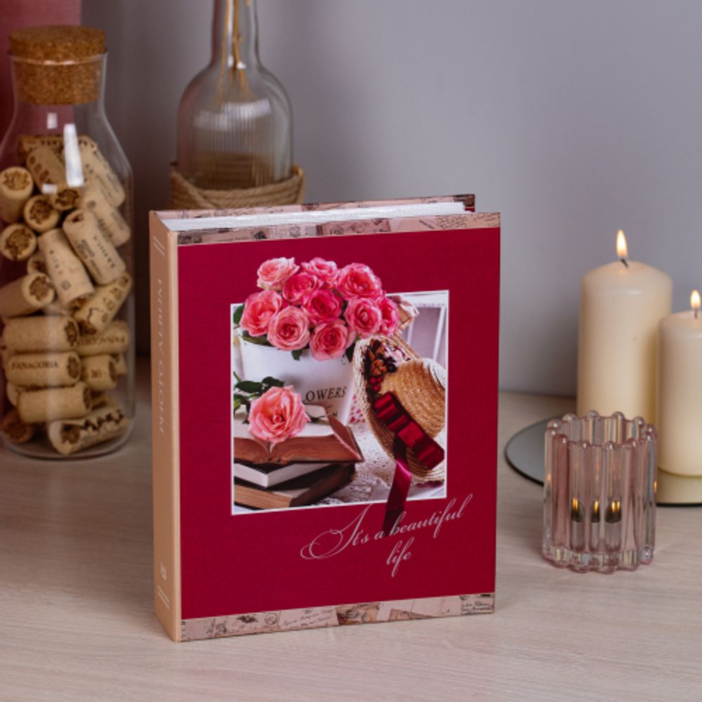 Фотоальбом Image Art IA-200PP серия 402 Цветы термосварка 50 листов 200 фотографий размер 10х15