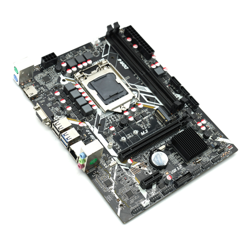 Материнская плата AFOX IH410D4-MA5-V2, Socket1200, mATX, Retail, 2xDDR4, PCIe3.0, 1xM.2, GLAN, 2xPS/2, 6xUSB2, 4xUSB3, CPU TDP 125Вт, VGA, HDMI
